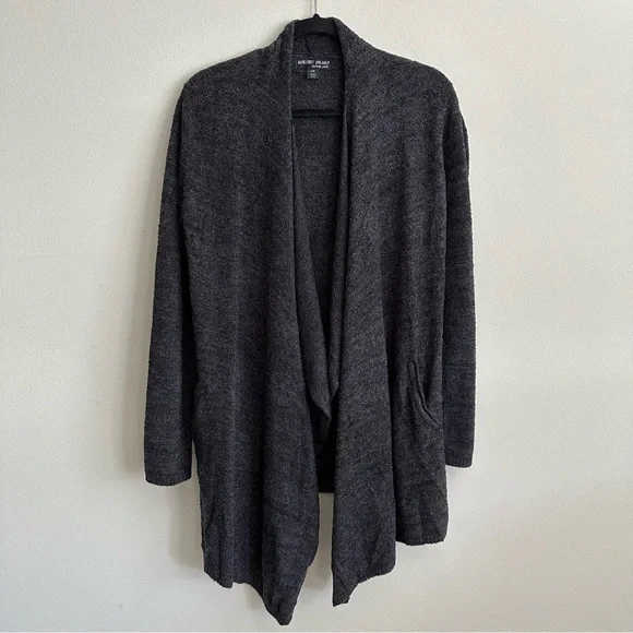 BAREFOOT DREAMS CozyChic Lite Island Wrap Grey Small Medium - Picture 4 of 13